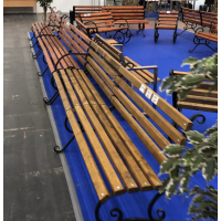 Лавка без підлокітників Дуос 2.6м 