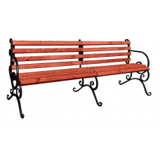 Лавка з поручнями Підлокітник дуос  2 м