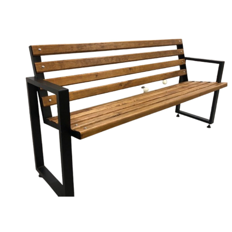 Лавка лофт 1.3 м ( Колір дуб) 