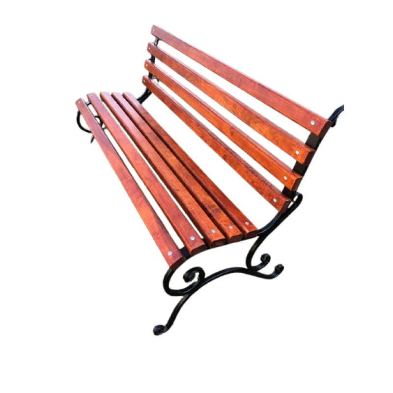 Лавка кована “Рустік+“ 1.5 м без перил