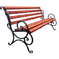 Лавка з поручнем Бараша ( рустік1м)