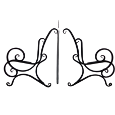 Комплект боковин для лавки з підлокітником ( Бараш)