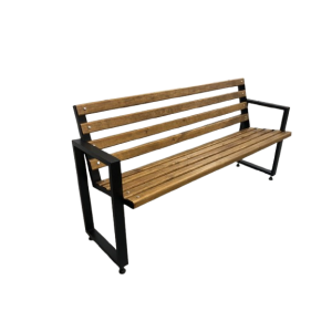 Лавки Лофт з поручнями. Від 0.5 до 2.2м