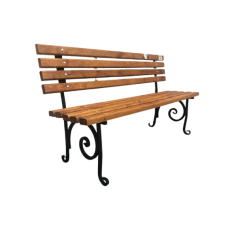 Лавка без підлокітника Економ (рустік 1 м)