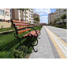 Лавка з поручнем 1.5 м “Підлокітник“