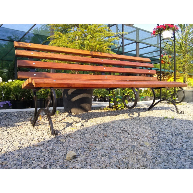 Скамейка кованая 2 м (2,2м) без перил(в наявності є від 1 до 3 м.)