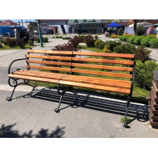 Лавка “Дуос“ 2м 60см “Підлокотник“(в наявності є від 1 до 3 м.)